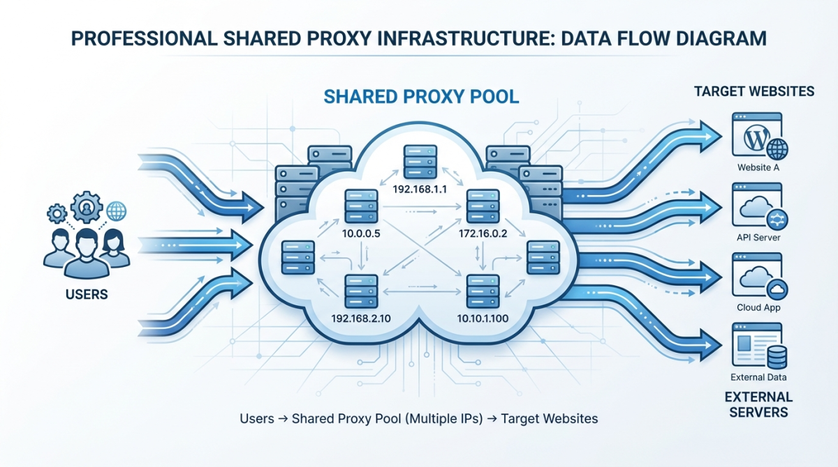 схемам работы shared прокси