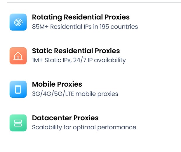 продуктовая линейка NetNut