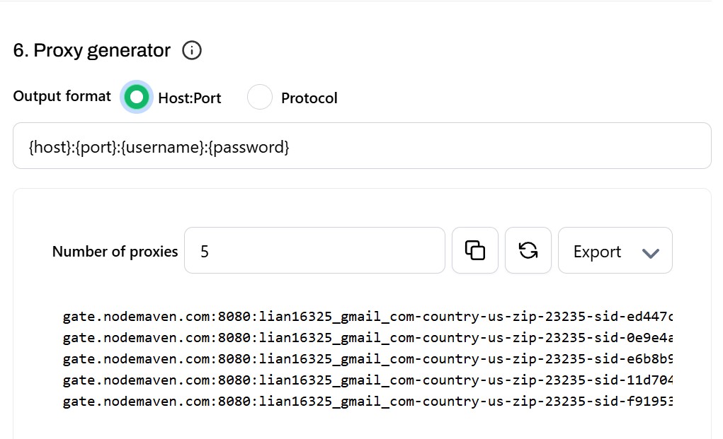 Proxy Generator