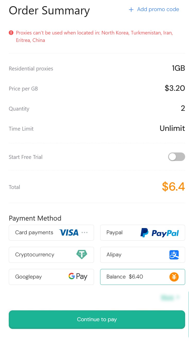 Order Summary