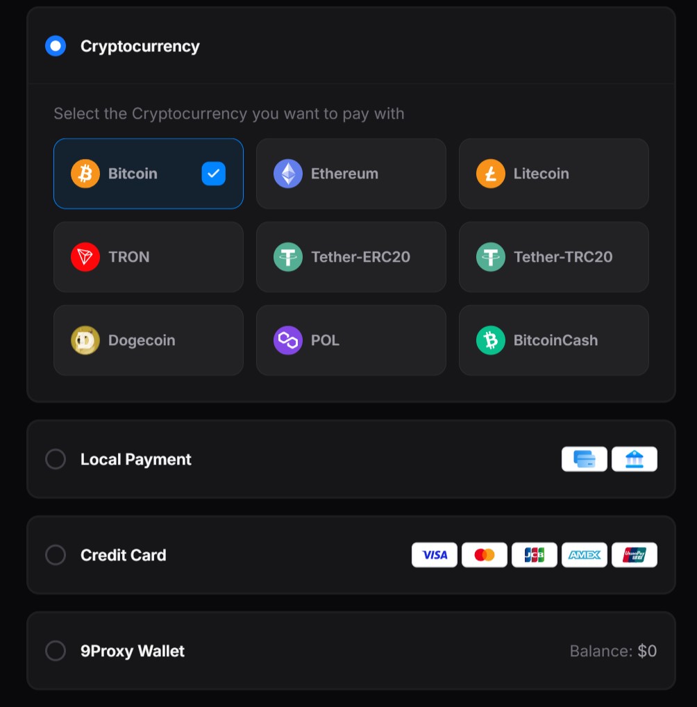 payment window