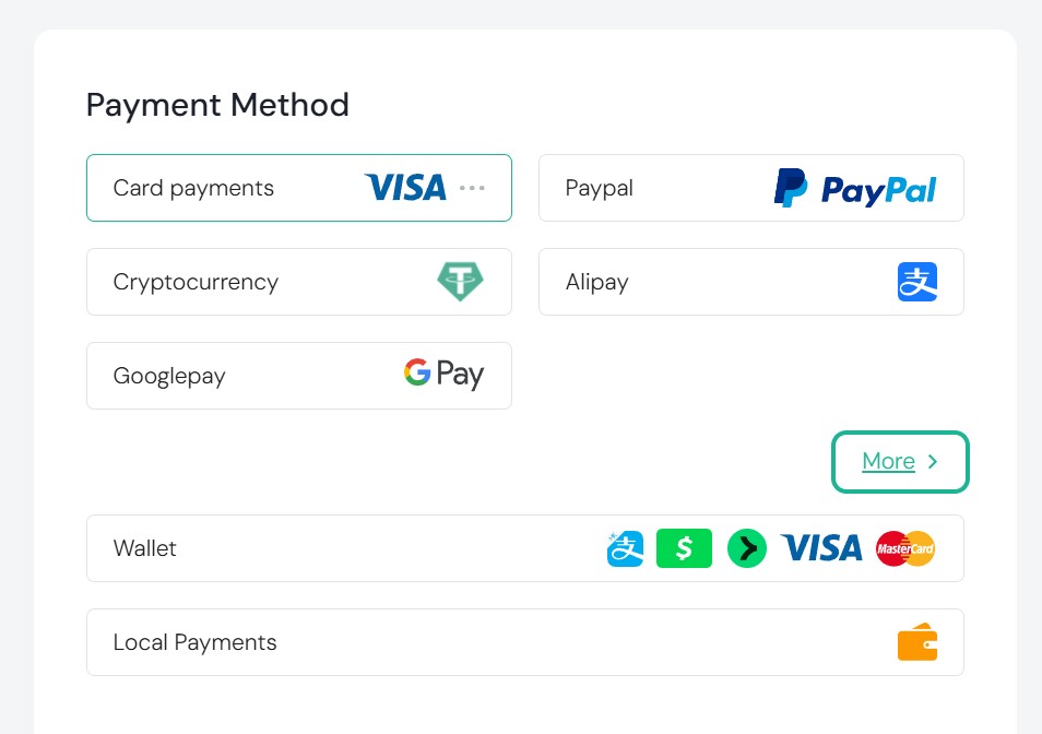 Payment Method
