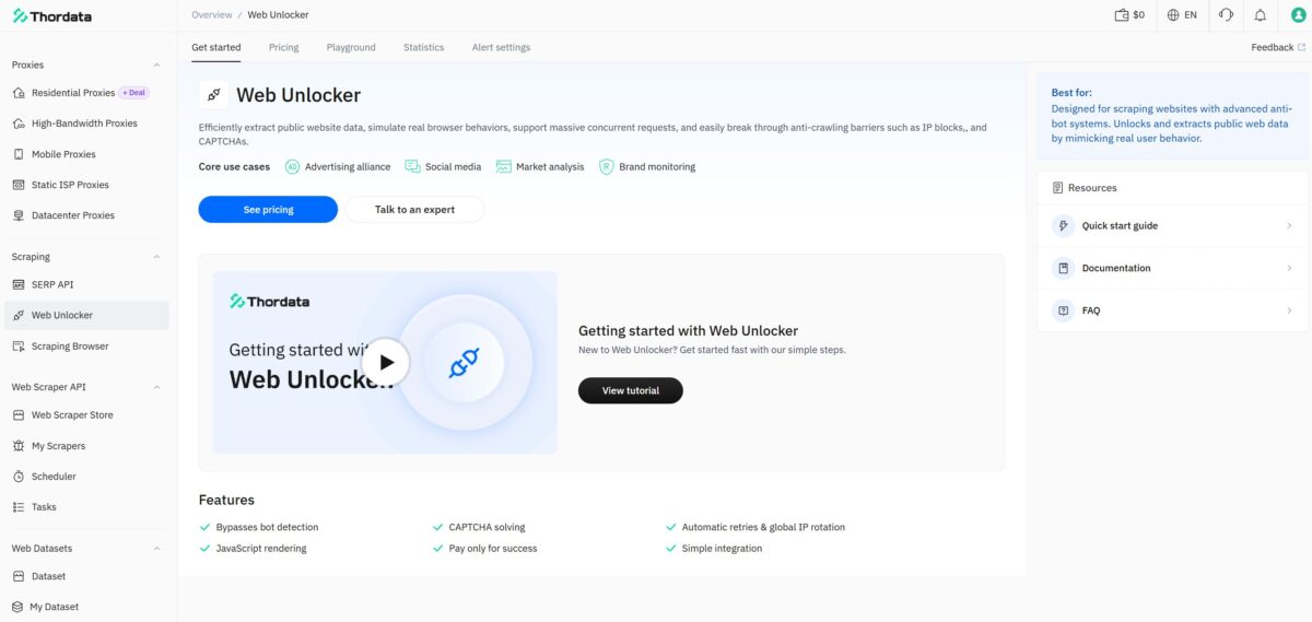 Web Unlocker