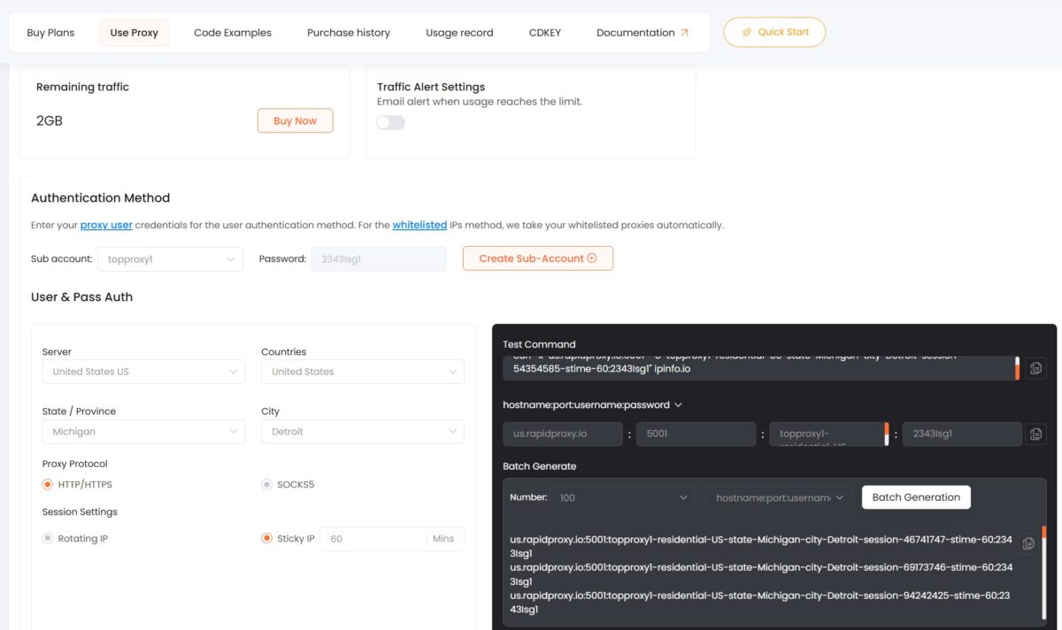 Use Proxy interface